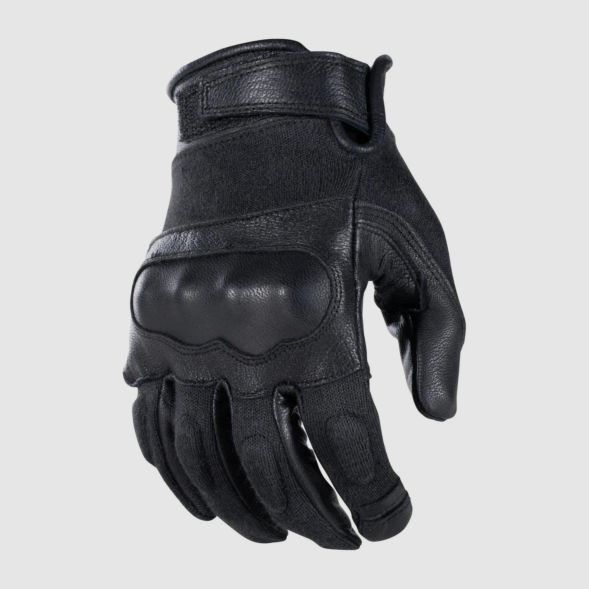 Mil-Tec Handschuhe Tactical Gloves Leder Kevlar schwarz