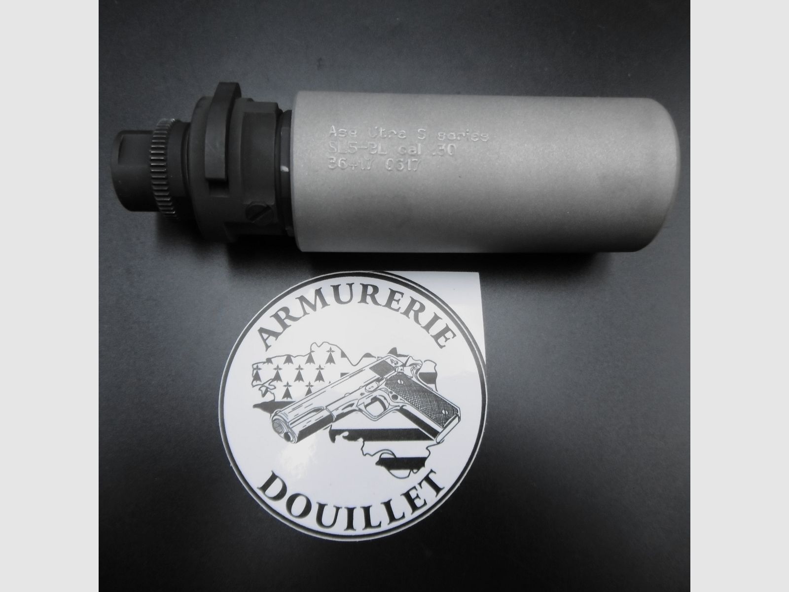Silenziatore Ase Ultra S SERIES SL5i-BL filettatura 5/8 x 24, immagine 3 di 3