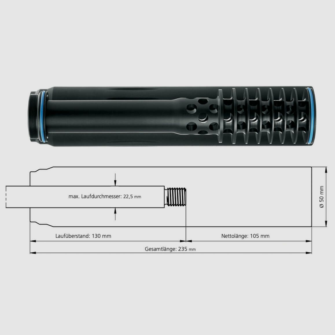 Schalldämpfer ERA®Silencer SOB2