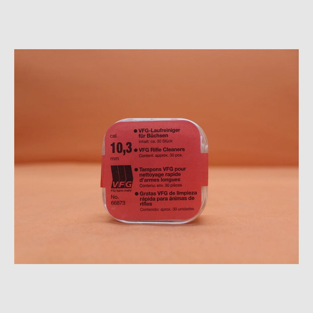 VFG. VFG-Laufreiniger 10,3mm (66873) 30 St. saugfähiger Spezialfilz