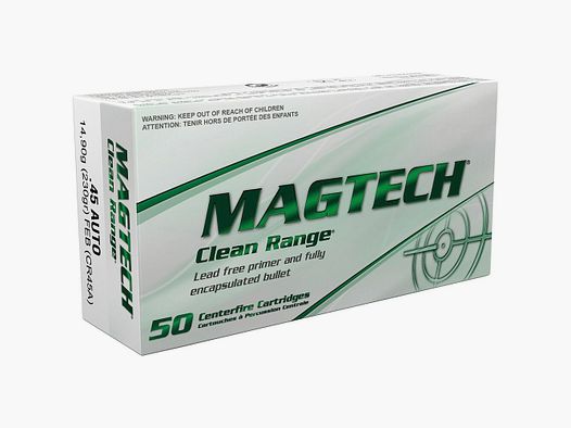 Magtech .45 ACP FEB Clean Range 14.9g/230grs.