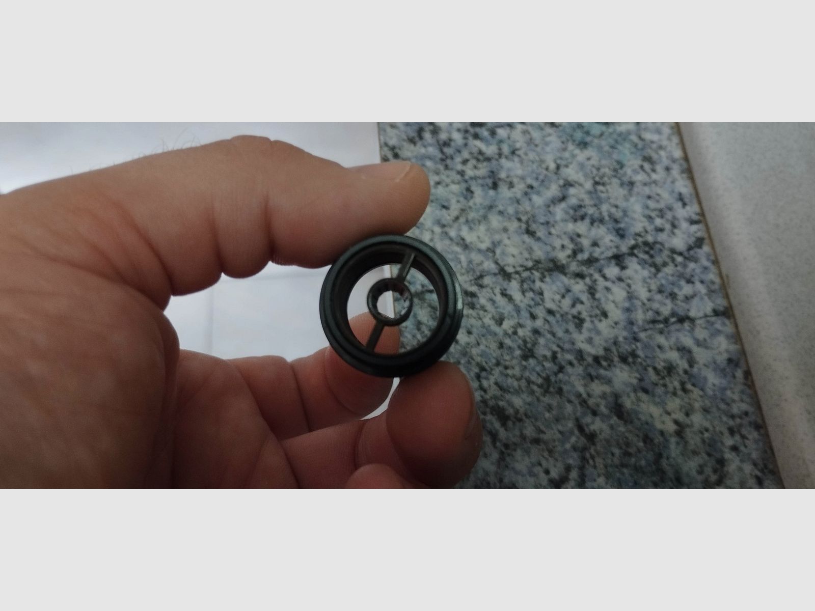 Adjustable ring sight Gehmann 4-6mm with cant control
