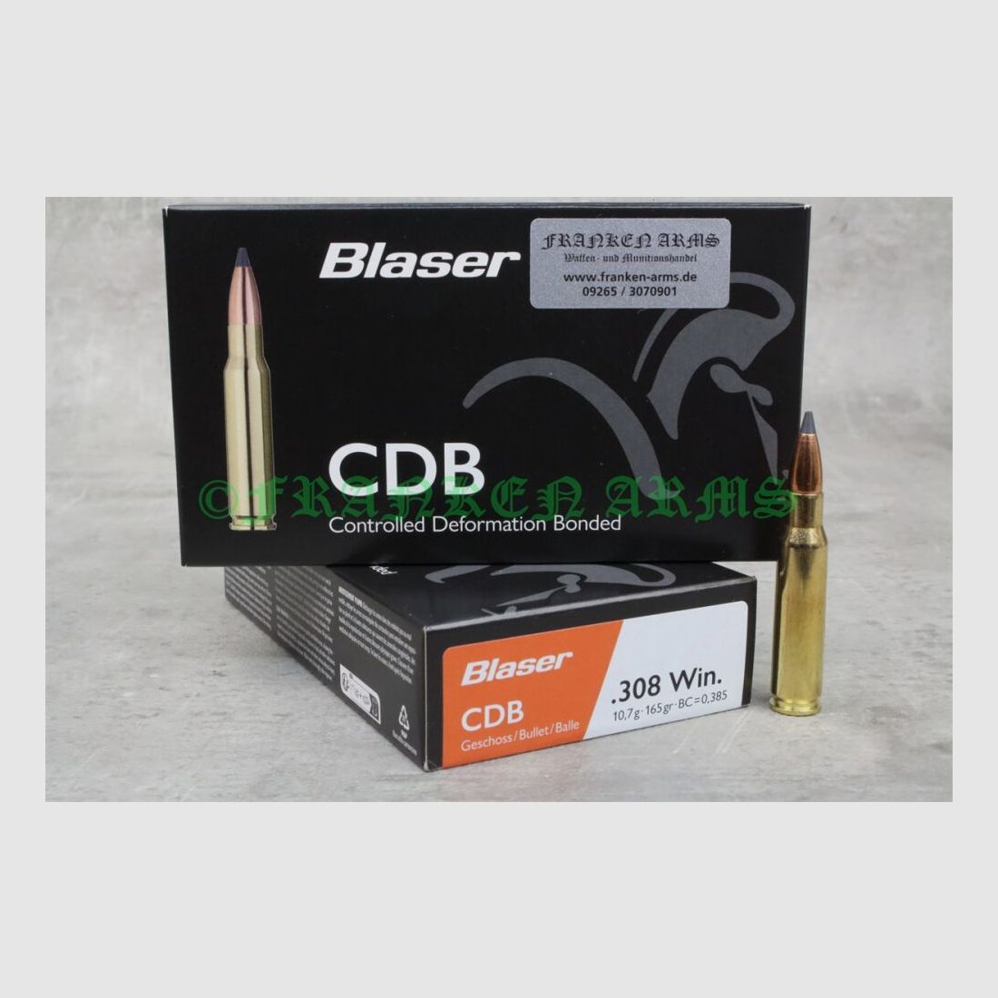 Blaser CDB .308 Win. 165gr. 10,7g 20 piezas precios por cantidad