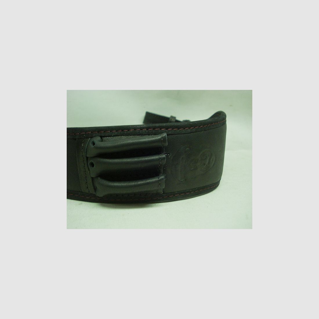 Lederriemen 75 schwarz 3er PH - schw. Raul. UuR wrote Ziernaht