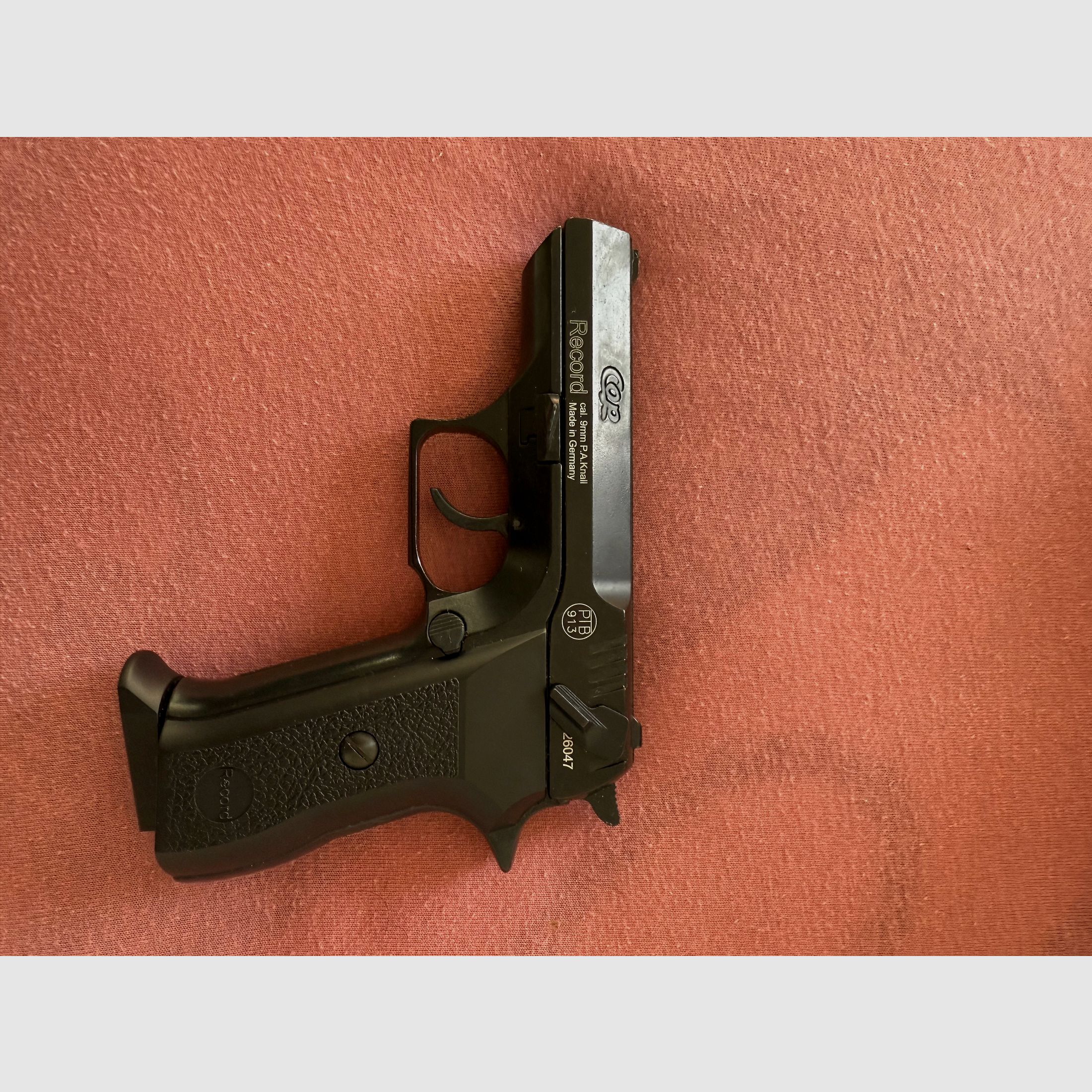 Schreckschusspistole mit ptb Zeichen