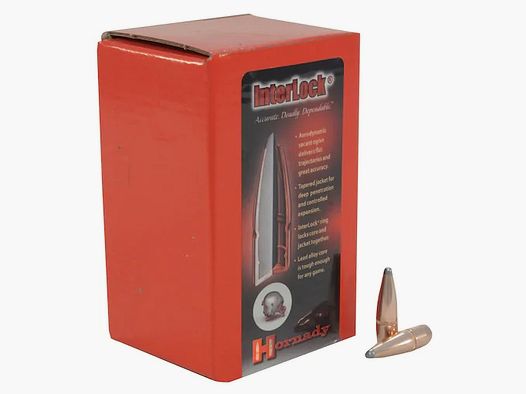 Bala Hornady .30/.308 INTERLOCK SP BT 150GR 100 piezas