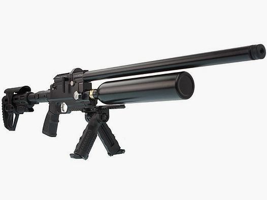 Kral Arms Jumbo Dazzle 5,5mm PCP in zwarte uitvoering