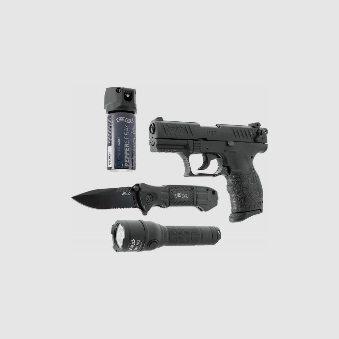 Walther Schreckschuss Pistole P22Q R2D-Kit 9 mm P.A.K.