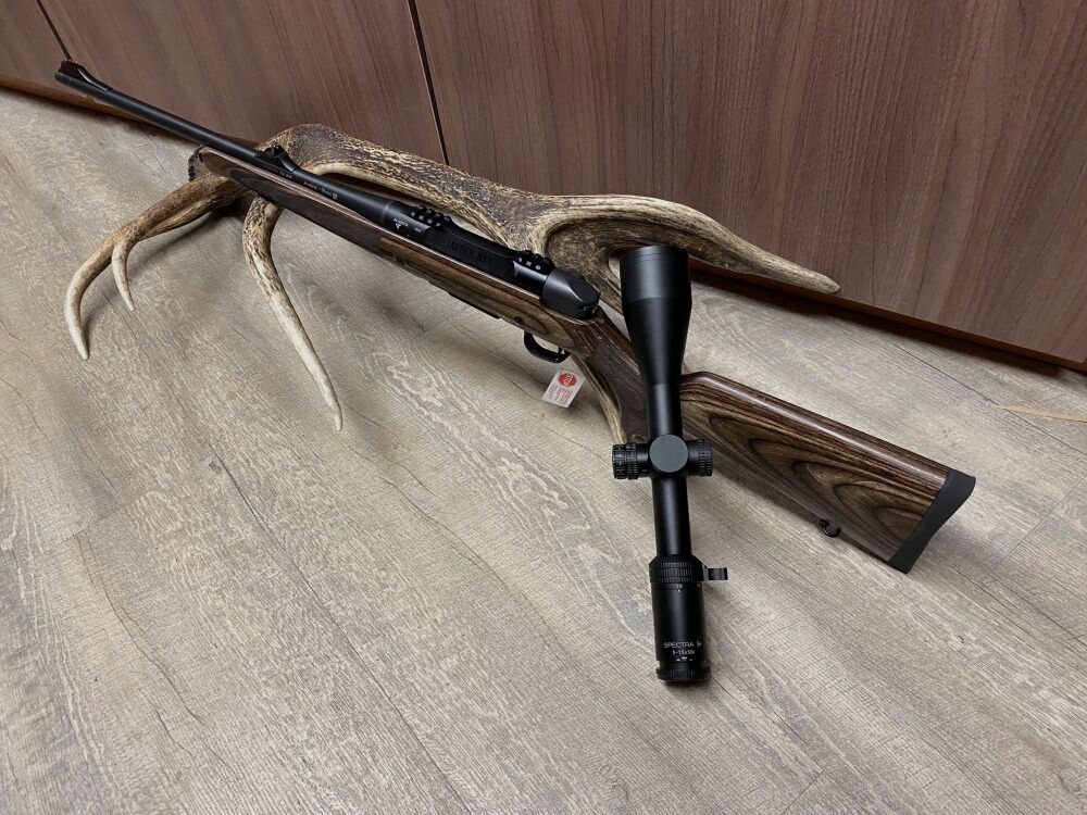 Haenel Jaeger NXT, con GPO Spectra 5x 3-15x56