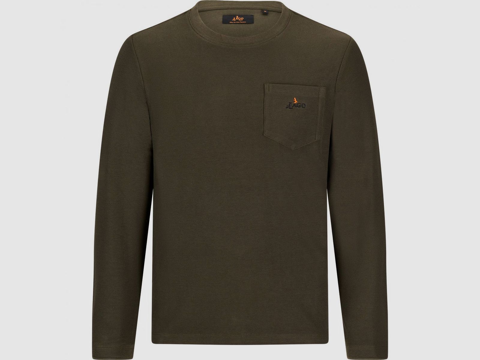 Longsleeve Heavy Keiler Herren (Oliv)