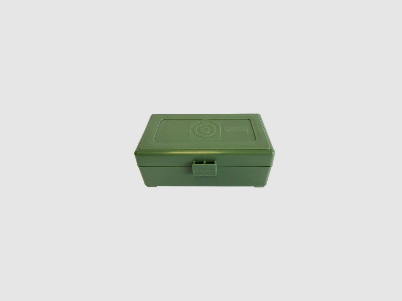 Grüne Aufbewahrungsbox für 50 Patronen Kal. 45 ACP, Bild 3 von 3