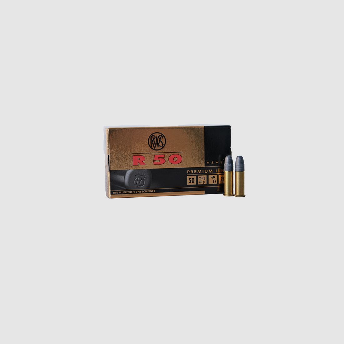 RWS R 50 .22lr KK-Patronen