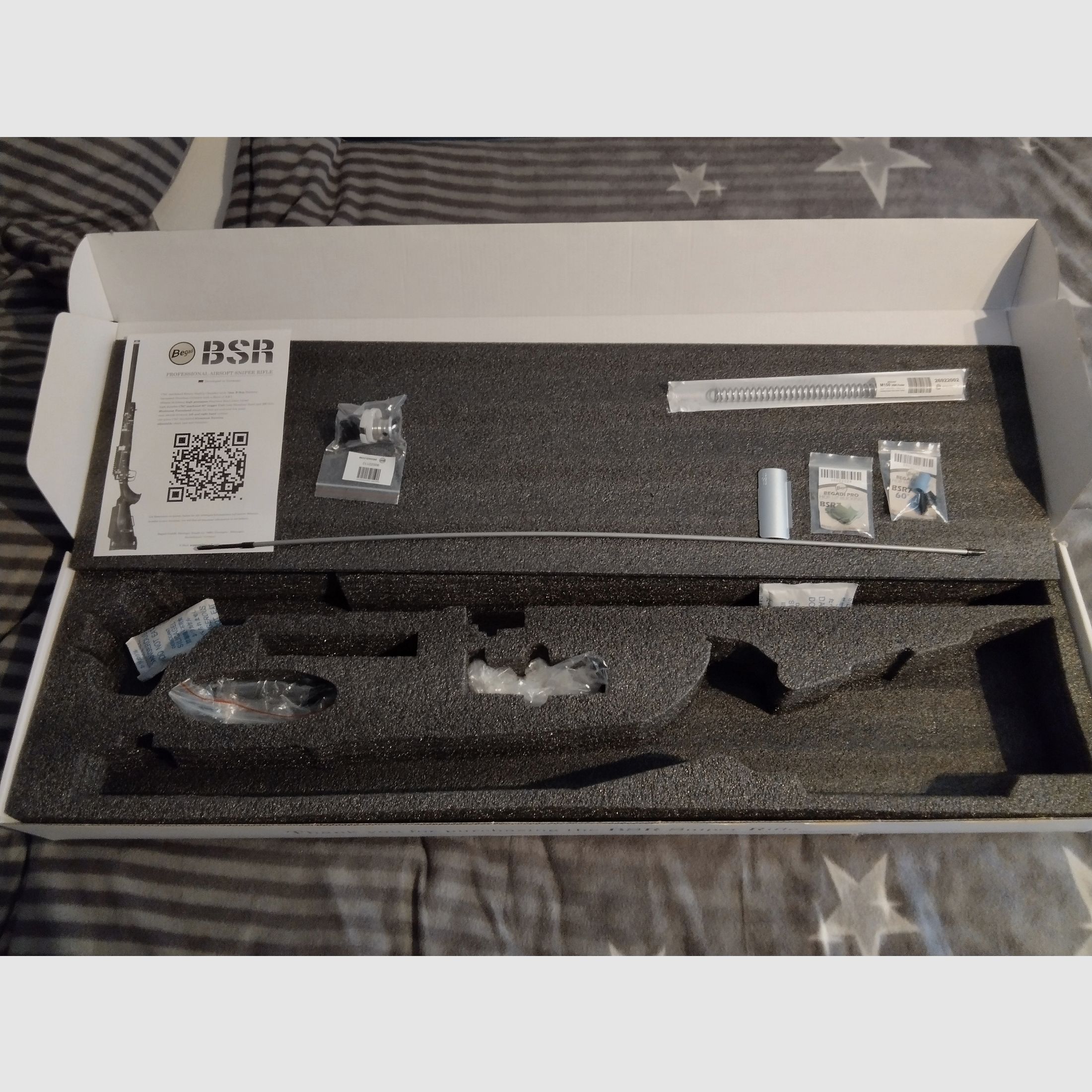Begadi BSR sniperrifle, 6mm Softair 