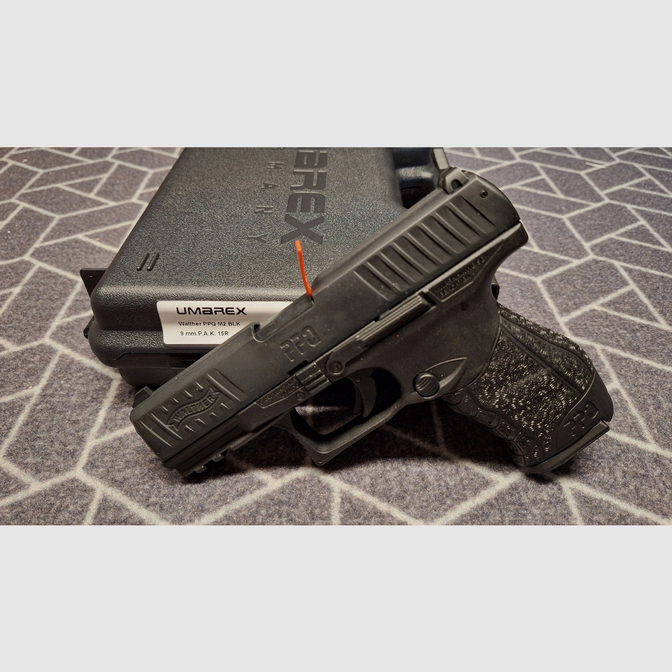 Walther PPQ M2 blank firing pistol 9mm P.A.K. black NEW!