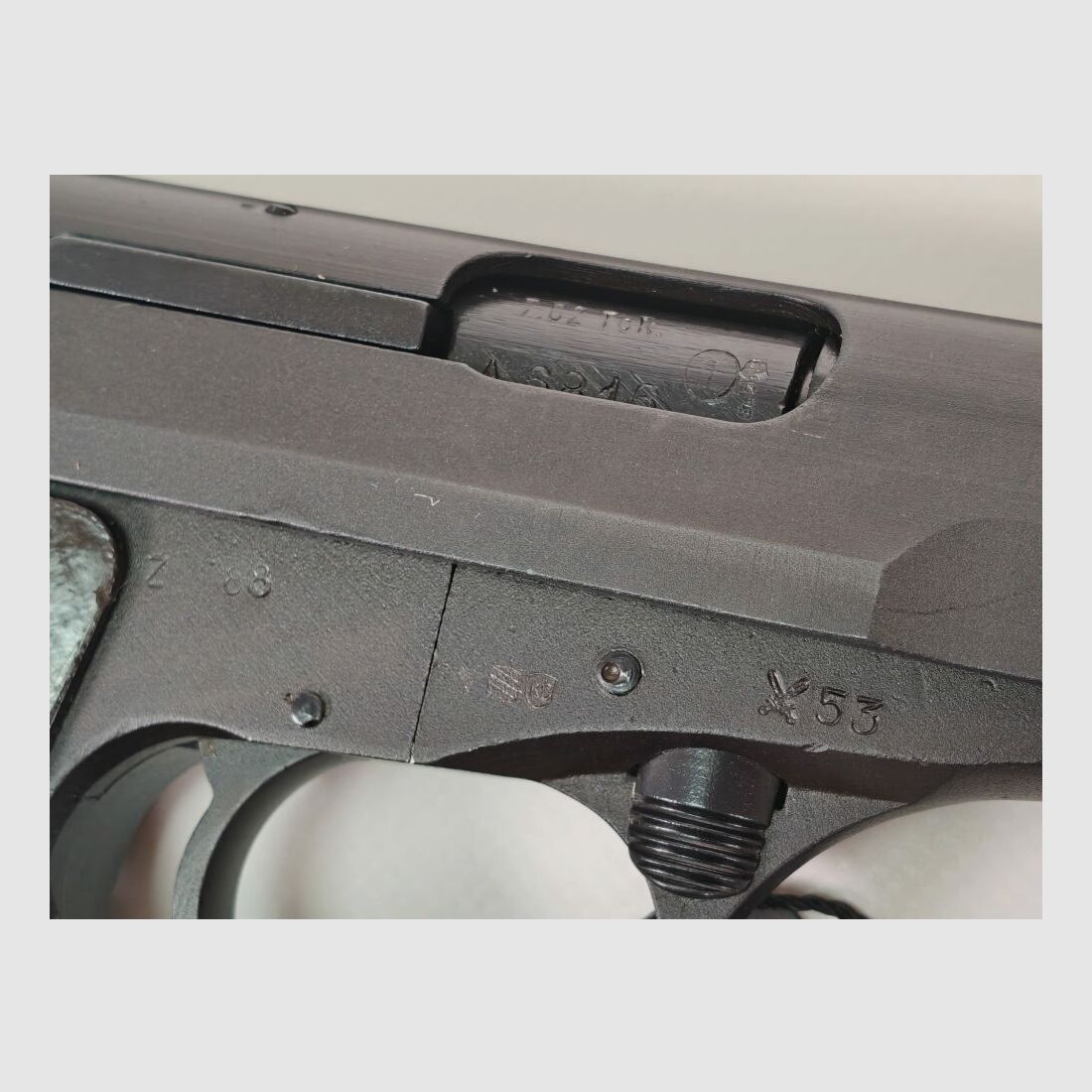 Pistola CZ 52 7,62 Tokarev con fondina in pelle M52