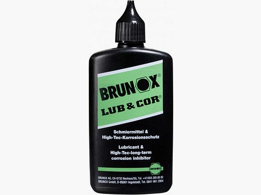 BRUNOX LUB&COR LUBRICANT + CORROSION PROTECTION - DRIP BOTTLE 100 ML
