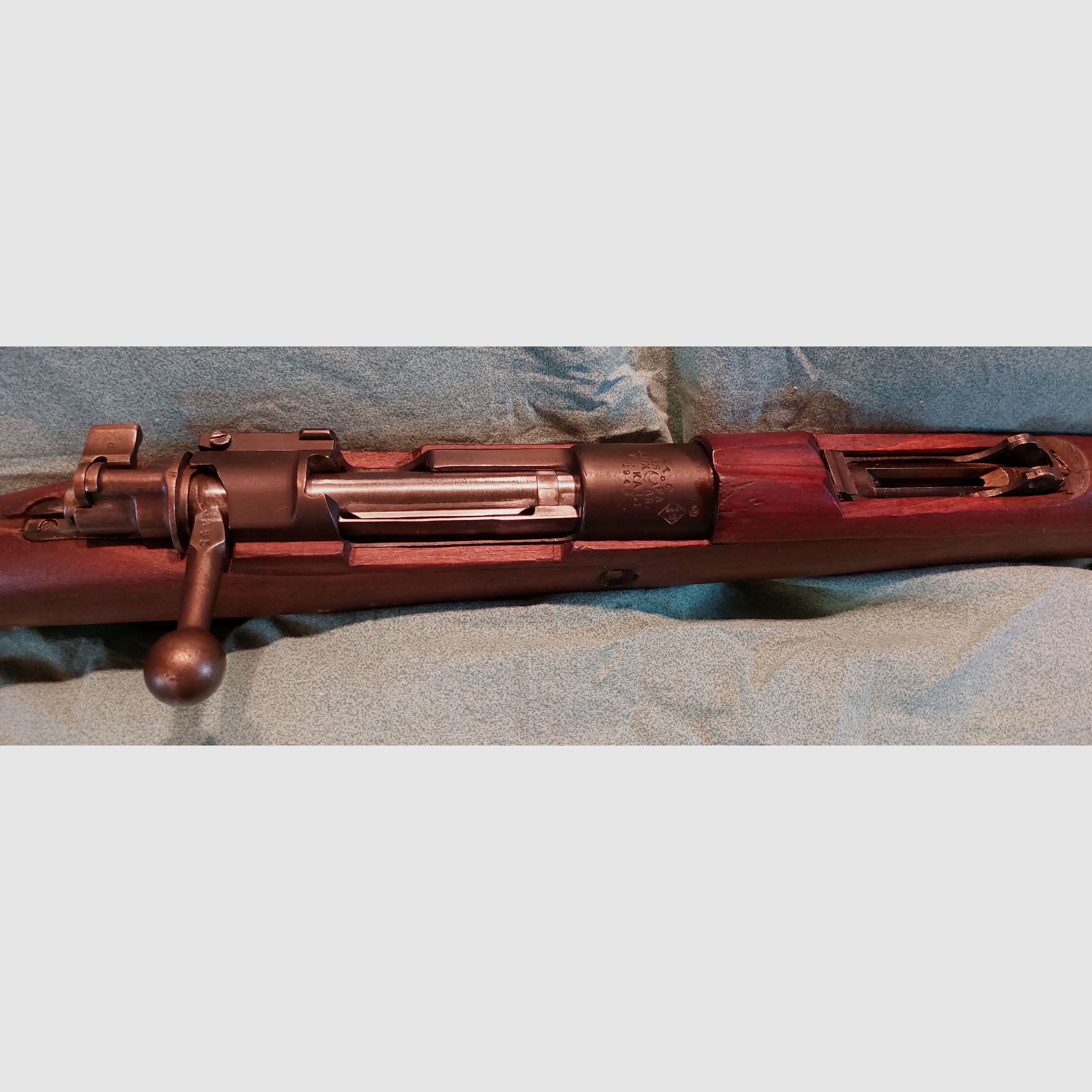 Karabiner 98 lang, Salut Osmanisch Türkische Mauser M38, 1942 hergestellt