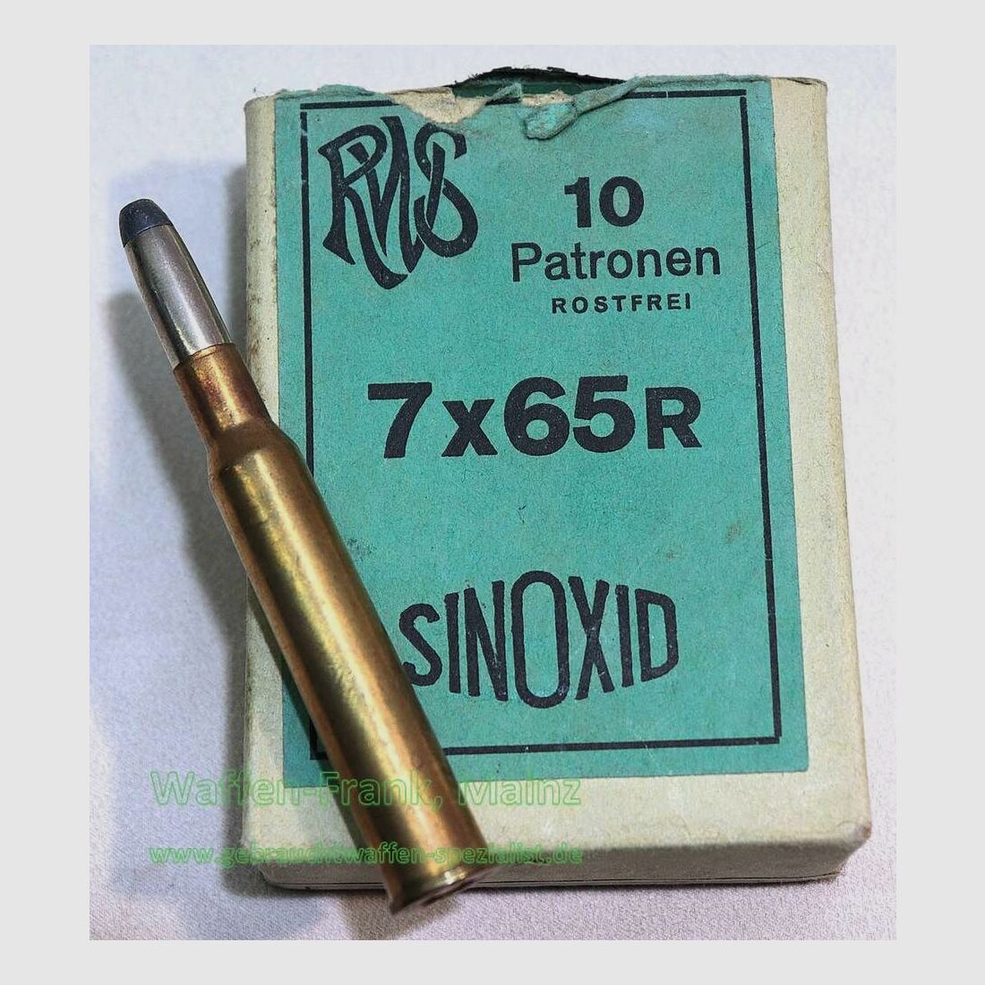 RWS (WZd.Fa.Rottweil) cartouches de fusil 7x65R, image 1 sur 2