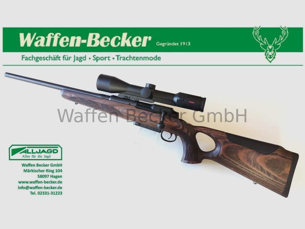 Mauser Mod. 25 Max Links Kal. .308Win. Geradezugrepetierer + Minox RS4 2,5-10x50