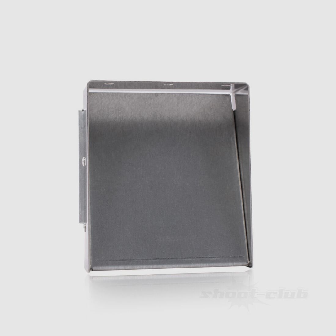 shoot-club GmbH Edelstahl Scheibenkasten / Kugelfang 14 x 14 cm