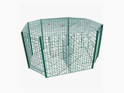 Piège corneilles corbeaux à 5 compartiments Ø 99x46cm