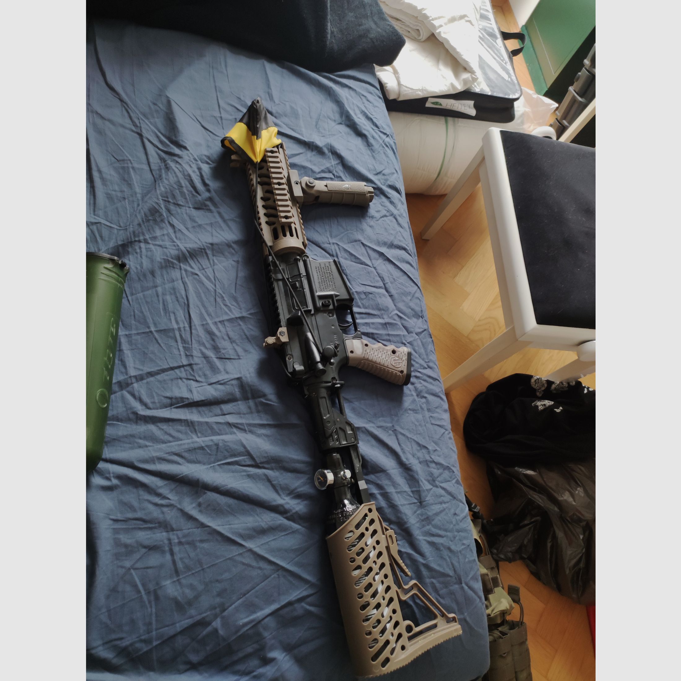 Paintball Set, Tippmann M4 Markierer plus Ausrüstung