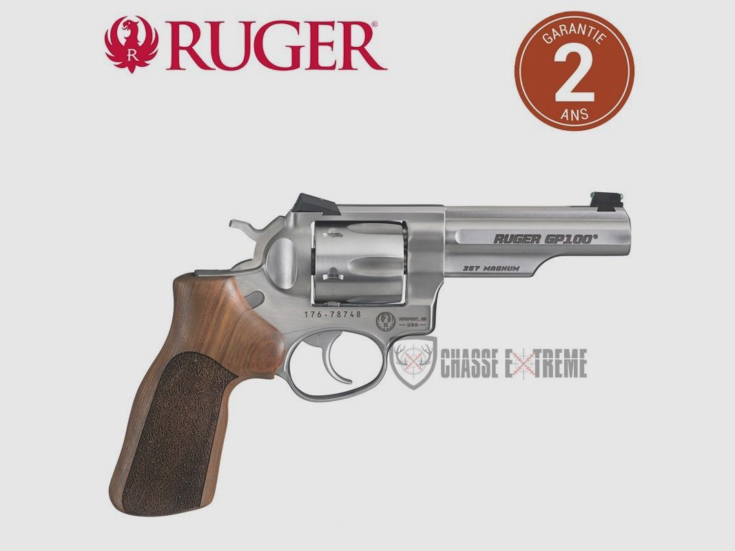 Revolver RUGER GP100 Match Champion Hausse Fixe calibre 357 Mag