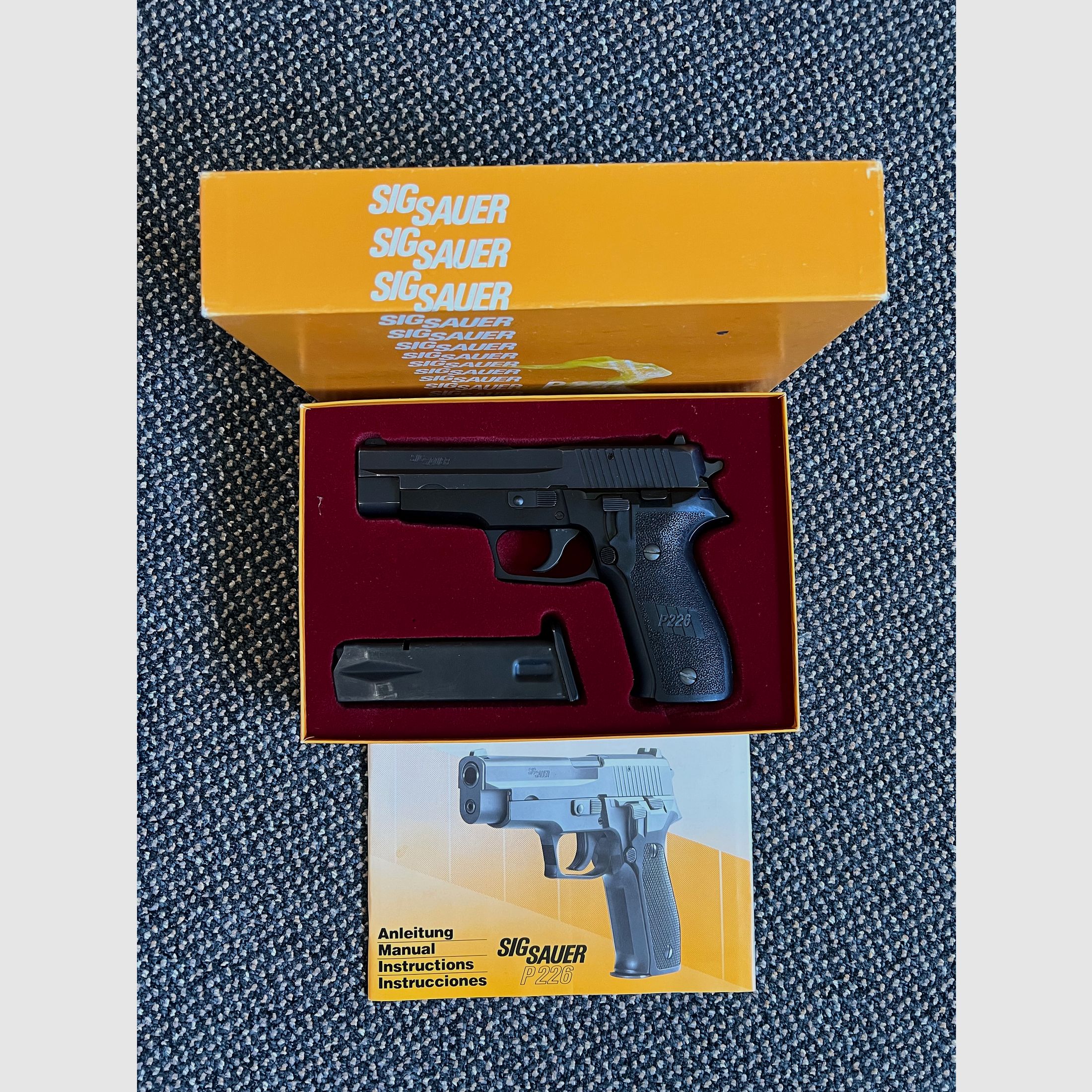 SIG Sauer P226, P228 P230 Verkauf von Dienstwaffen aus Nachlass, SIG Sauer