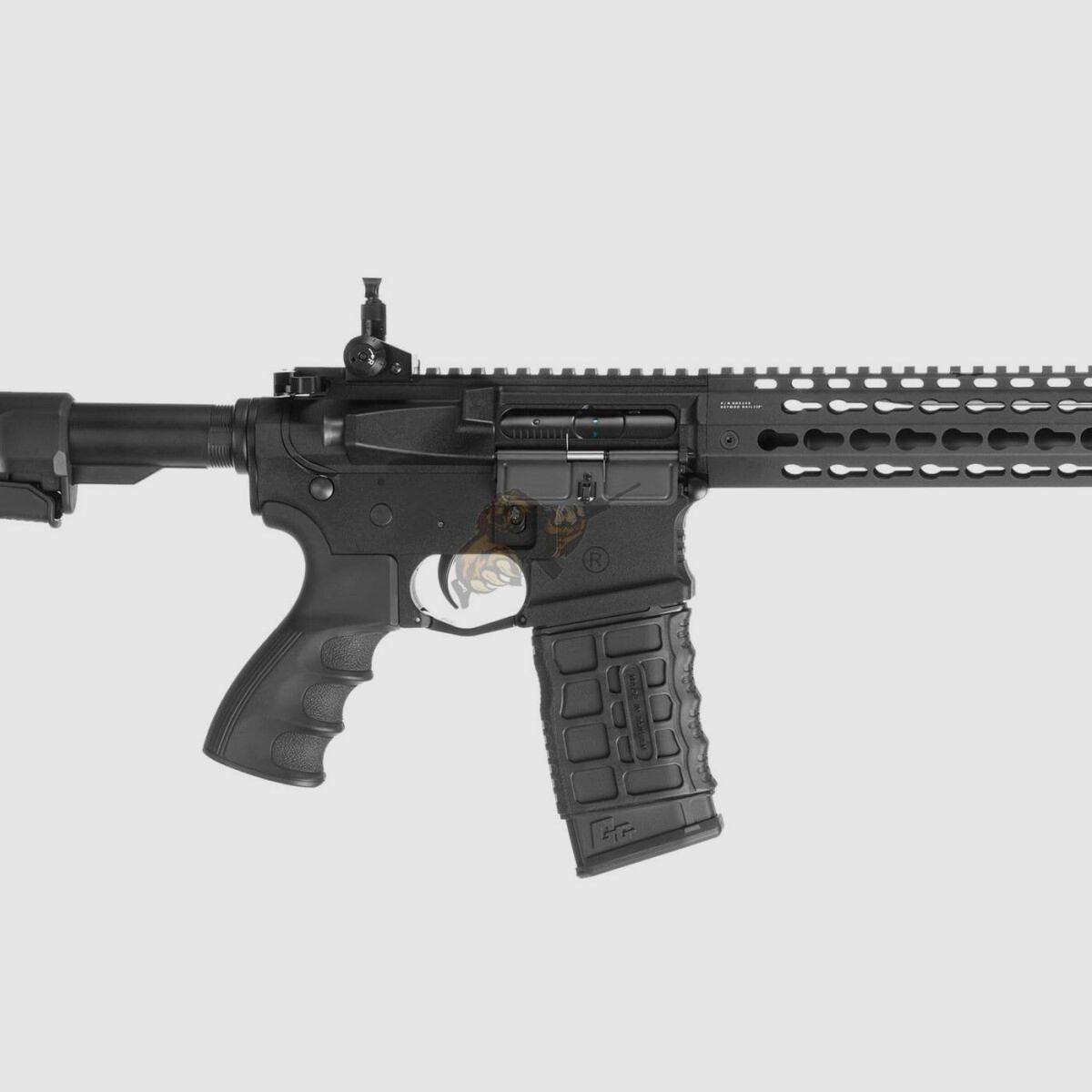 G&G CM16 SRXL met ETU in zwart Airsoft S-AEG vrij vanaf 18