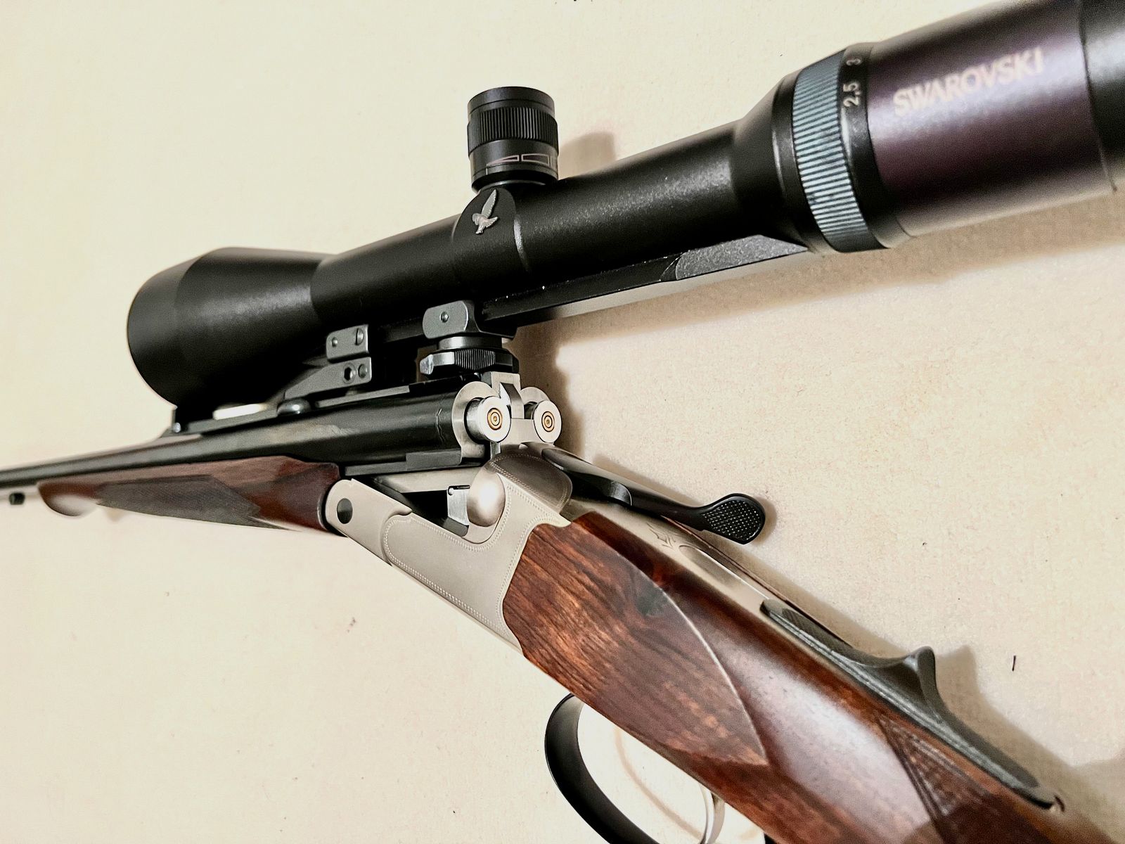 Krieghoff Classic in 9,3x74R mit Swarovski Habicht