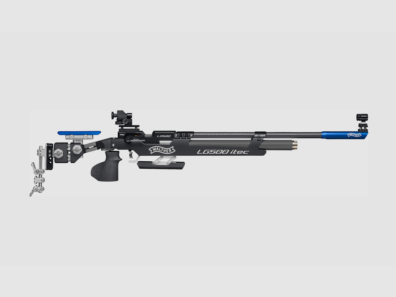 Walther LG500 itec - M Culata de aluminio derecha