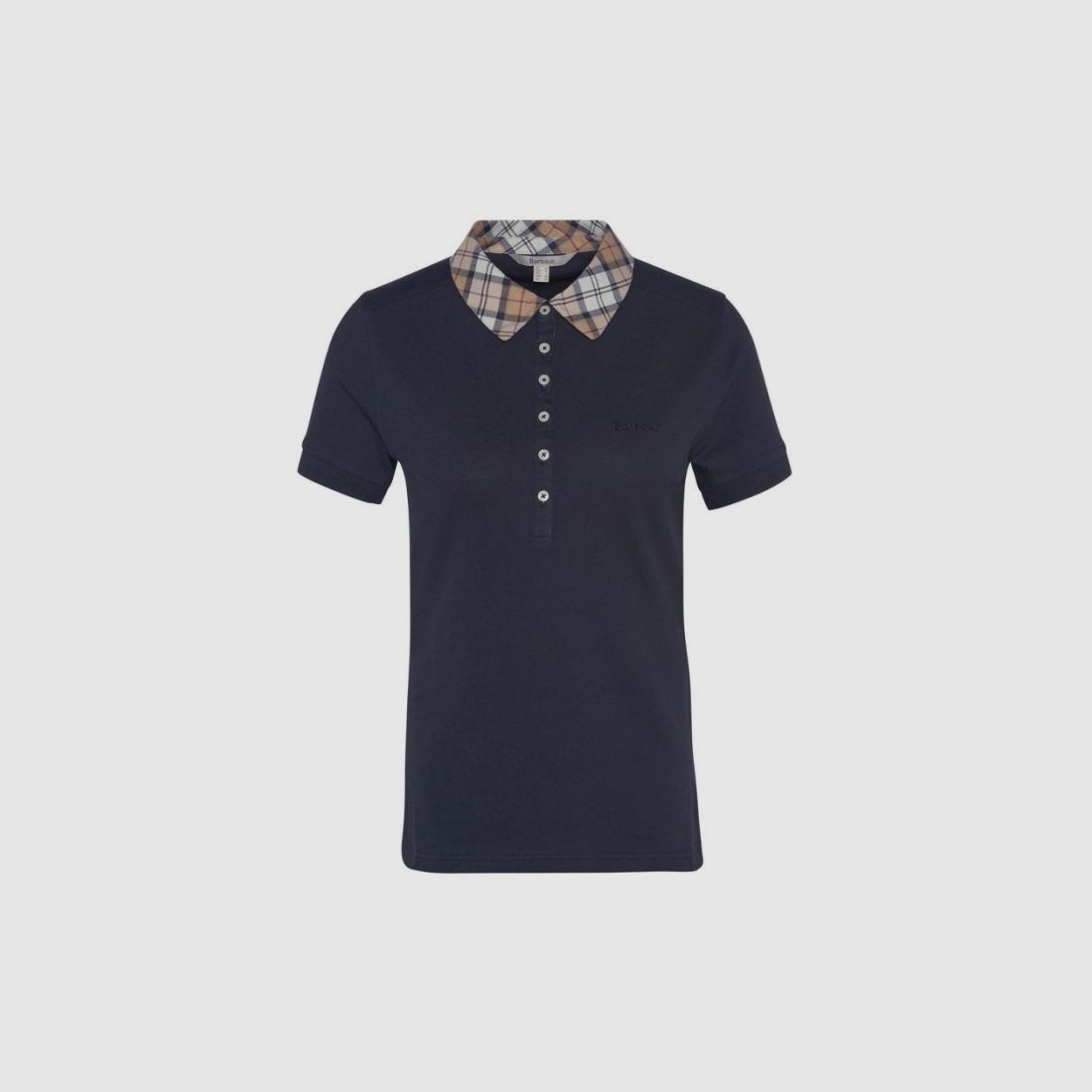 Barbour D-Polo Malvern | navy/hessian, image 1 of 14