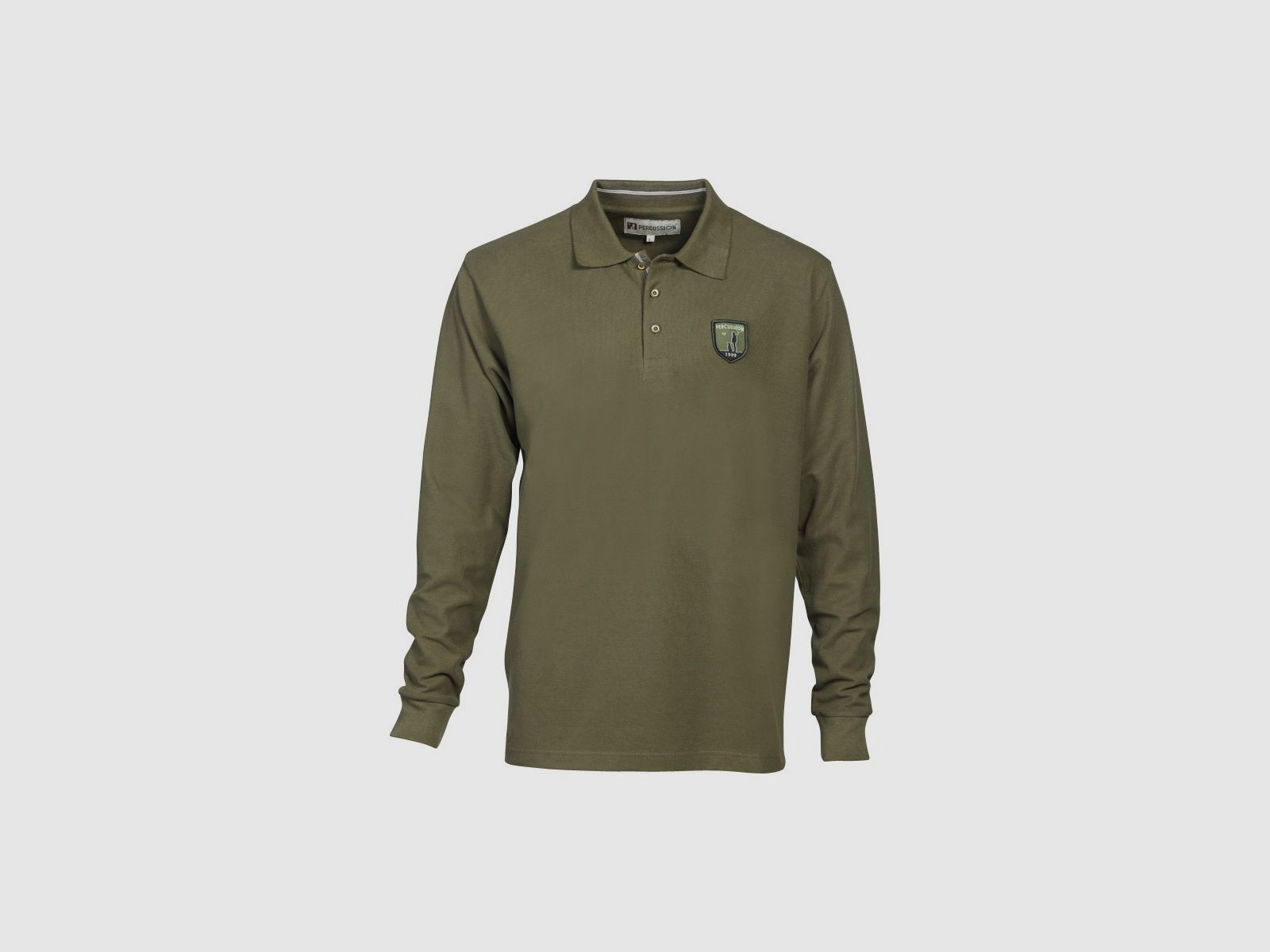PERCUSSION Polo Olive Green