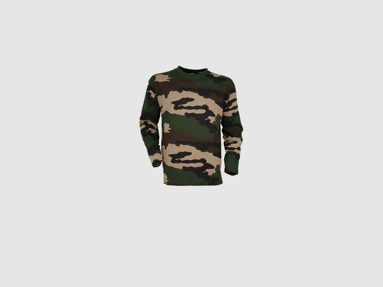 Langarm-T-Shirt Camo
