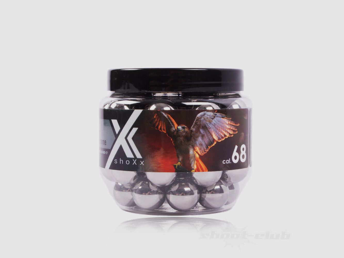 shoXx Falcon steel balls .68 20.0 g / 17 mm / 60 pcs