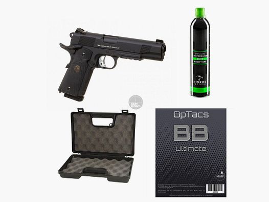 SET !!! Softair - Pistole - KJW - KP-07 M1911 GBB - ab 18, ber 0,5 Joule