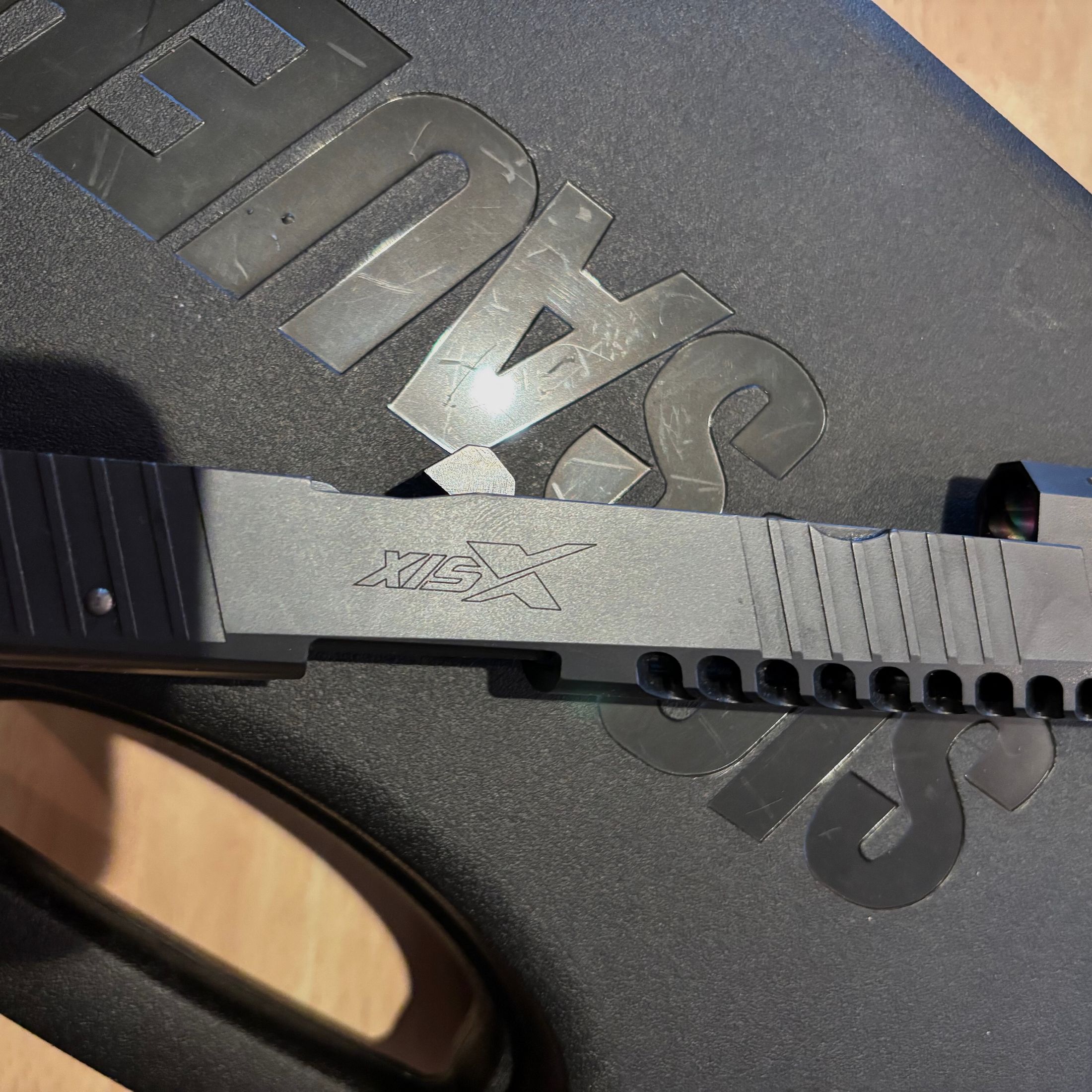 Sig Sauer P220xsix HBQ cal 45 avec système interchangeable 9mm Luger