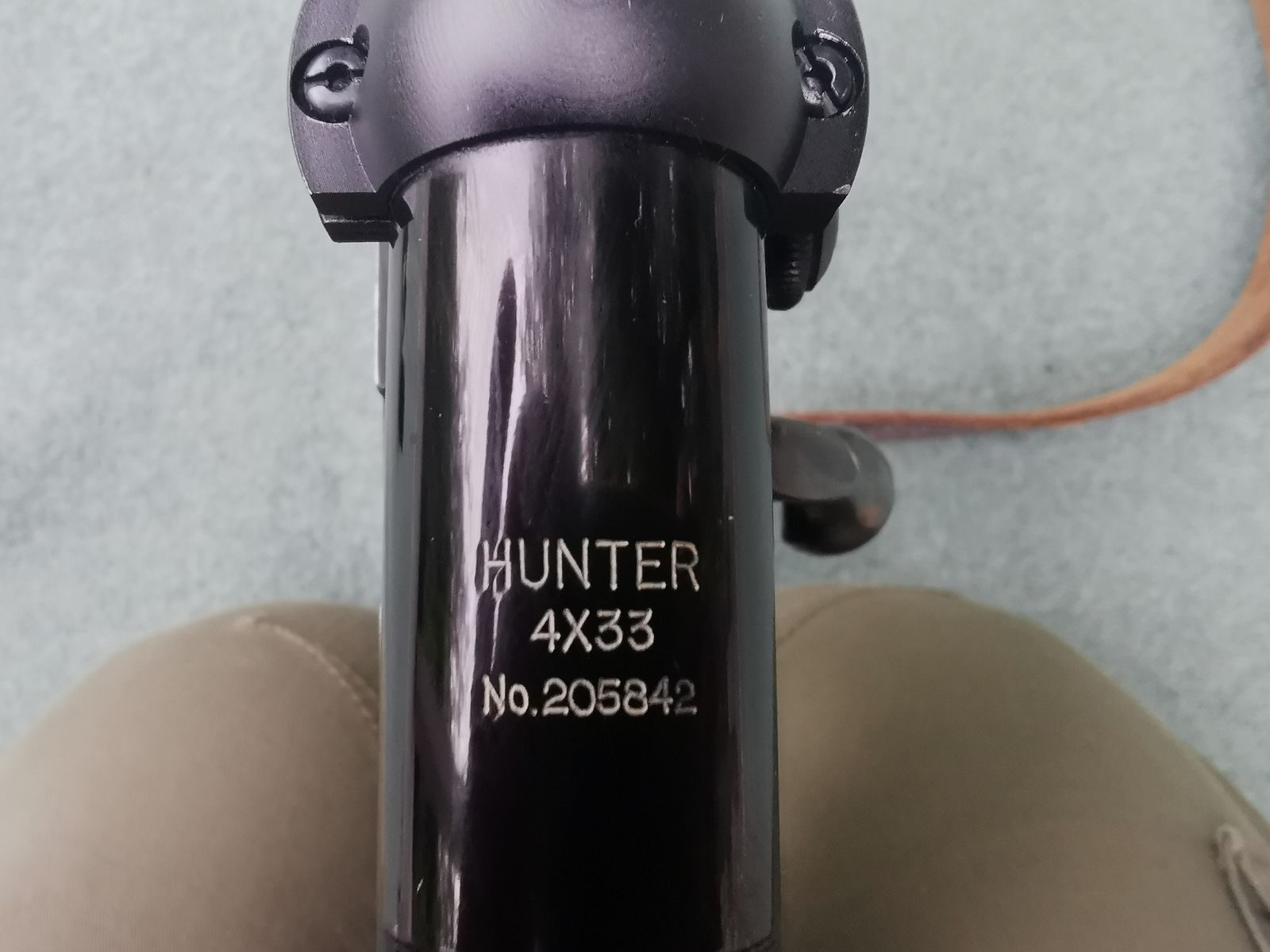 Einzellader Walther KK mit Hunter 4x33