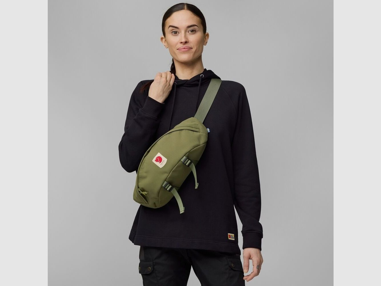 Fjällräven Ulvö Hip Pack Large marsupio Oliva, immagine 5 di 5