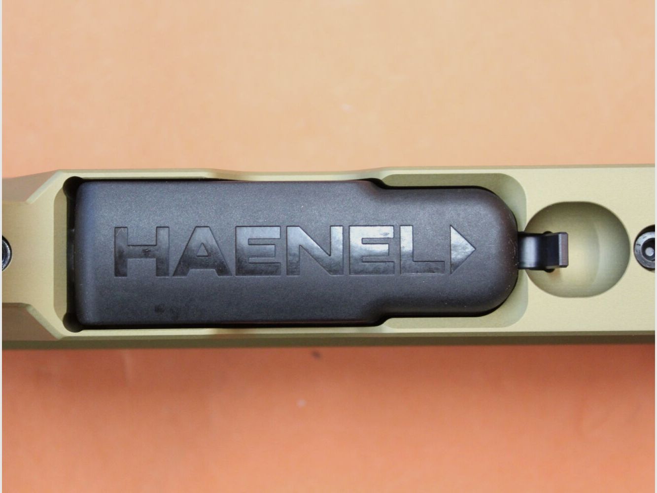 HAENEL Rep.Büchse .308Win Haenel LR/ ONE 60cm Lauf/ Mündungsgewinde M15x1/ eintellbarer Schaft/ Sandfarben