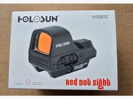 Holosun HS510C ROT-PUNKT Visier NEU