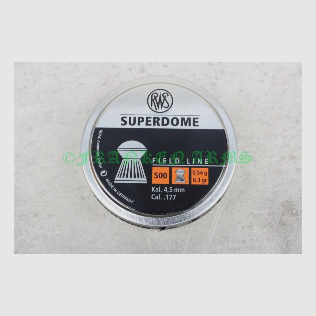 RWS Superdome 4,50mm 500 Stück