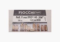 FIOCCHI PALLE RAMATE 9MM 356 GR145
