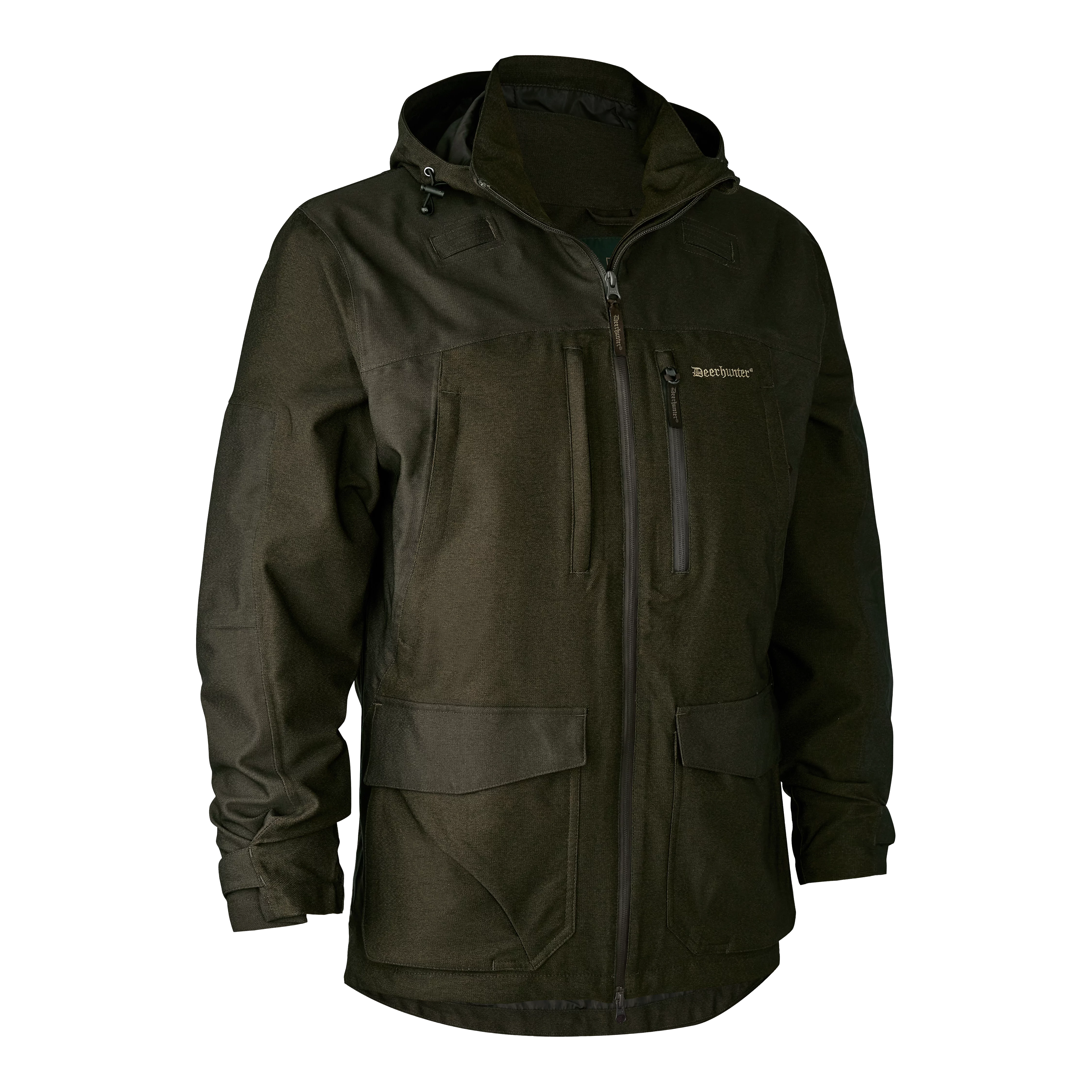 Chasse Jacke - Olive Night melange, Bild 4 von 5