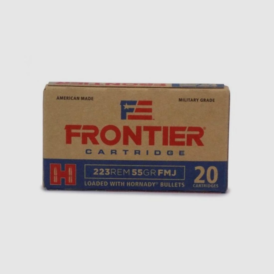 223 Remington Hornady FRONTIER® 55 gr FMJ VE20