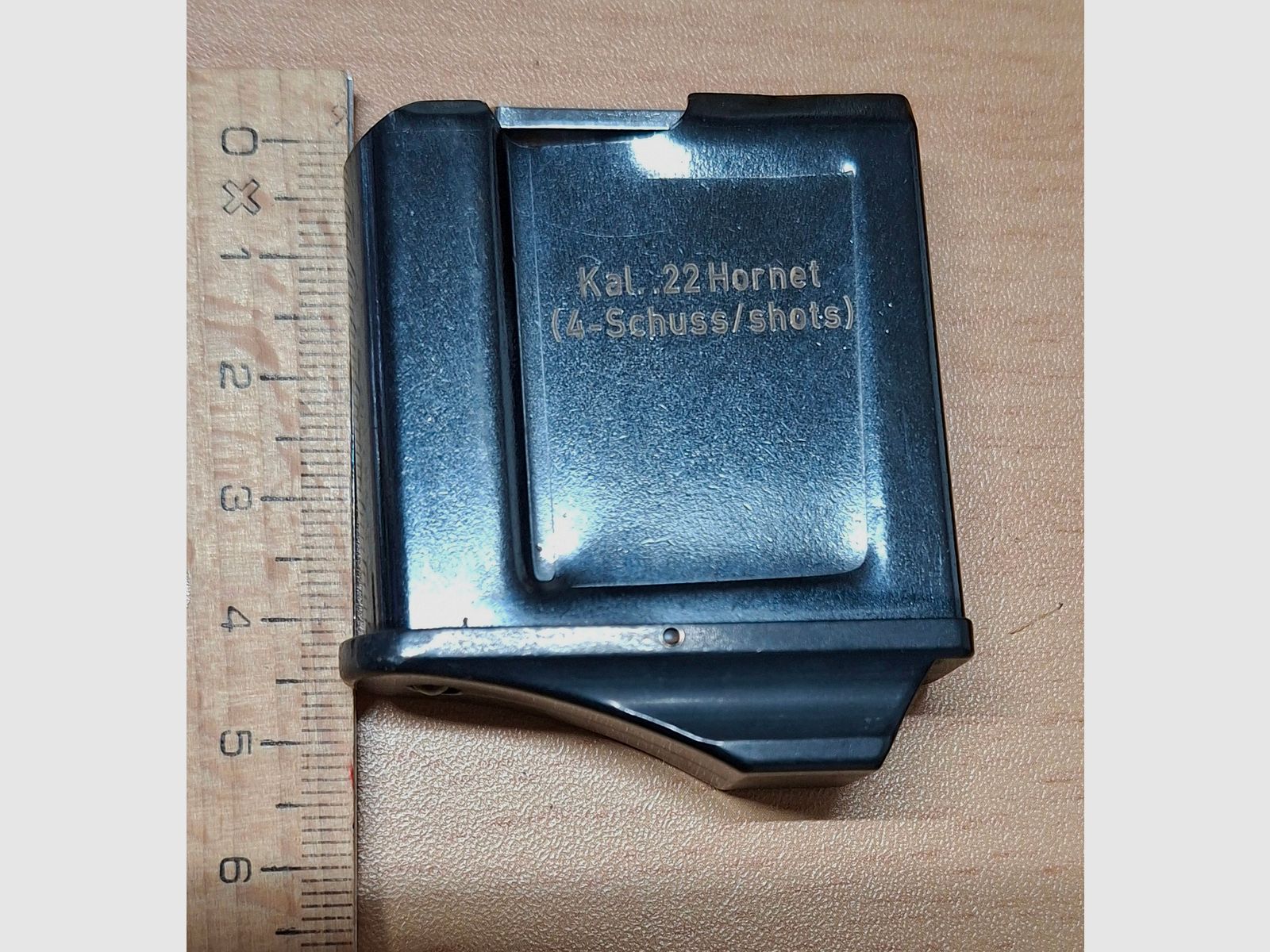 .22 Hornet 4 Schuss / shots Magazin 