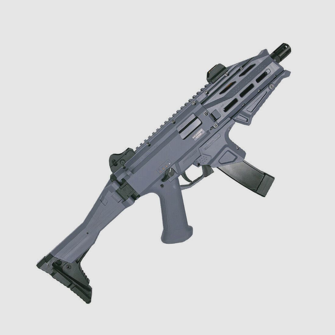 ASG	 CZ Scorpion EVO 3 A1 ATEK SAEG 6mmBB Battleship Grey-Dua