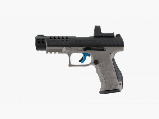 WALTHER Q5 MATCH - COMBO - 5" - SET MIT RED DOT - 4,5MM CO2