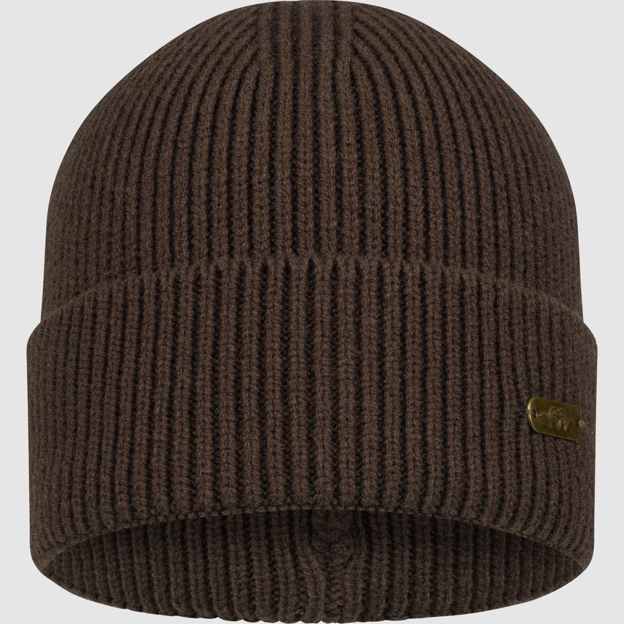 Tommy Rib Beanie Dunkelbraun ONE_SIZE