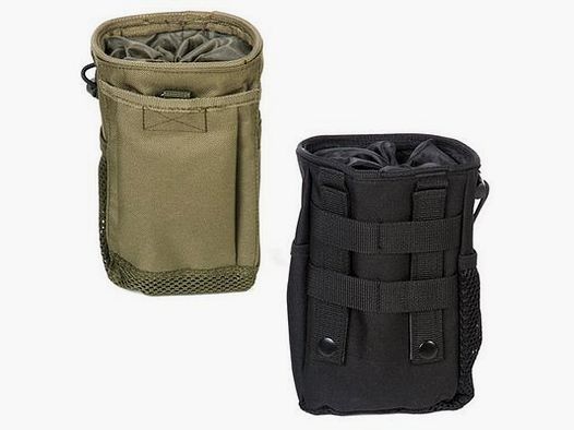Dump Pouch Zwart Of Olive
